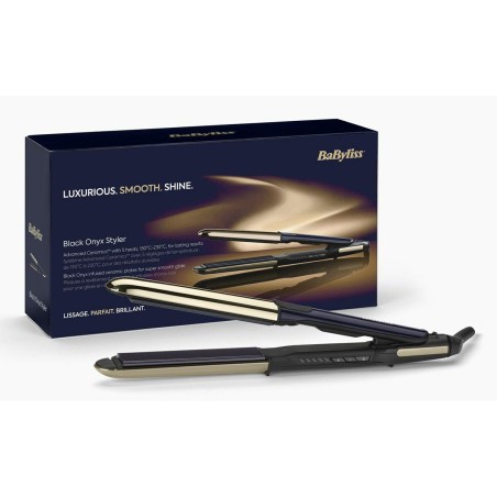 Piastra per Capelli Babyliss ST484E Nero Oro 1 Pezzi