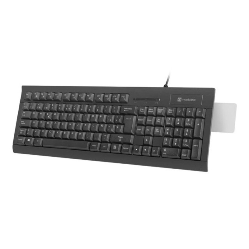Tastiera Natec NKL-2052 Nero Qwerty in Spagnolo Tastiera Natec NKL-2052 Nero Qwerty in Spagnolo
