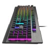 Tastiera per Giochi Genesis NKG-1621 Nero Alluminio Qwerty in Spagnolo