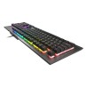 Tastiera per Giochi Genesis NKG-1621 Nero Alluminio Qwerty in Spagnolo