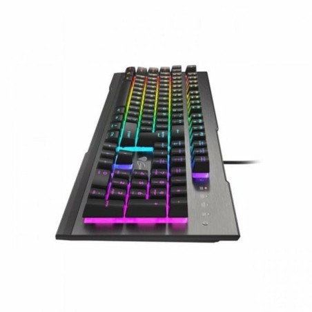 Tastiera per Giochi Genesis NKG-1621 Nero Alluminio Qwerty in Spagnolo