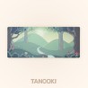 Tappetino per Mouse FR-TEC TANOOKI YUKI Verde Beige