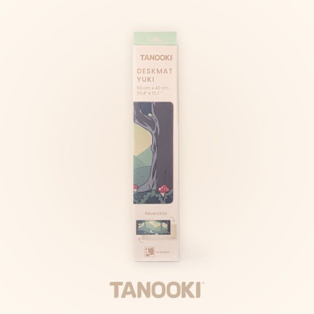 Tappetino per Mouse FR-TEC TANOOKI YUKI Verde Beige