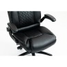 Sedia da Ufficio Activejet YK7406-1 BK Nero 1 Pezzi