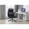 Sedia da Ufficio Activejet YK7406-1 BK Nero 1 Pezzi