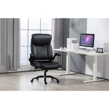 Sedia da Ufficio Activejet YK7406-1 BK Nero 1 Pezzi