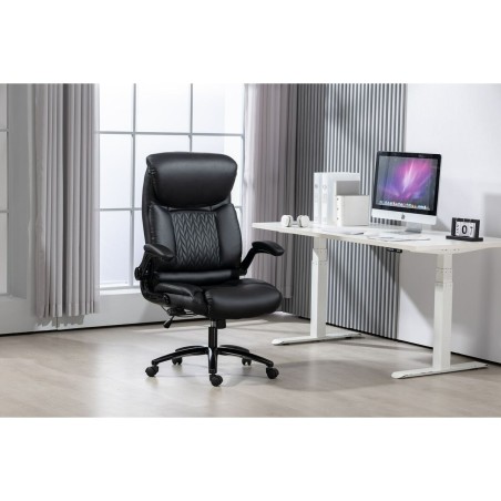Sedia da Ufficio Activejet YK7406-1 BK Nero 1 Pezzi