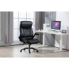 Sedia da Ufficio Activejet YK7406-1 BK Nero 1 Pezzi
