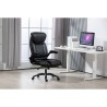 Sedia da Ufficio Activejet YK7406-1 BK Nero 1 Pezzi
