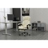 Sedia da Ufficio Activejet YK7416 BE Nero Beige Argentato
