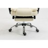 Sedia da Ufficio Activejet YK7416 BE Nero Beige Argentato
