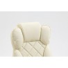 Sedia da Ufficio Activejet YK7416 BE Nero Beige Argentato