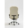 Sedia da Ufficio Activejet YK7416 BE Nero Beige Argentato