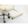 Sedia da Ufficio Activejet YK7416 BE Nero Beige Argentato