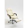 Sedia da Ufficio Activejet YK7416 BE Nero Beige Argentato