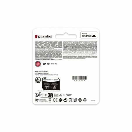 Scheda Di Memoria Micro SD con Adattatore Kingston SDCG4/128GBSP 128 GB