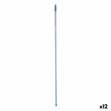 Mazza per la Scopa FSRNI13-1 FSRNI13-1 Azzurro Metallo 2,3 x 130 x 2,3 cm Righe (12 Unità)