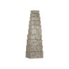Set di Scatole per Sistemare Impilabili Pincello 128 128 Antracite Cartone Righe (2 Unità)