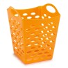 Cestino per Mollette CH40018 CH40018 Giallo Azzurro Arancio Rosa Polietilene Plastica 13 x 17 x 13 cm (12 Unità)