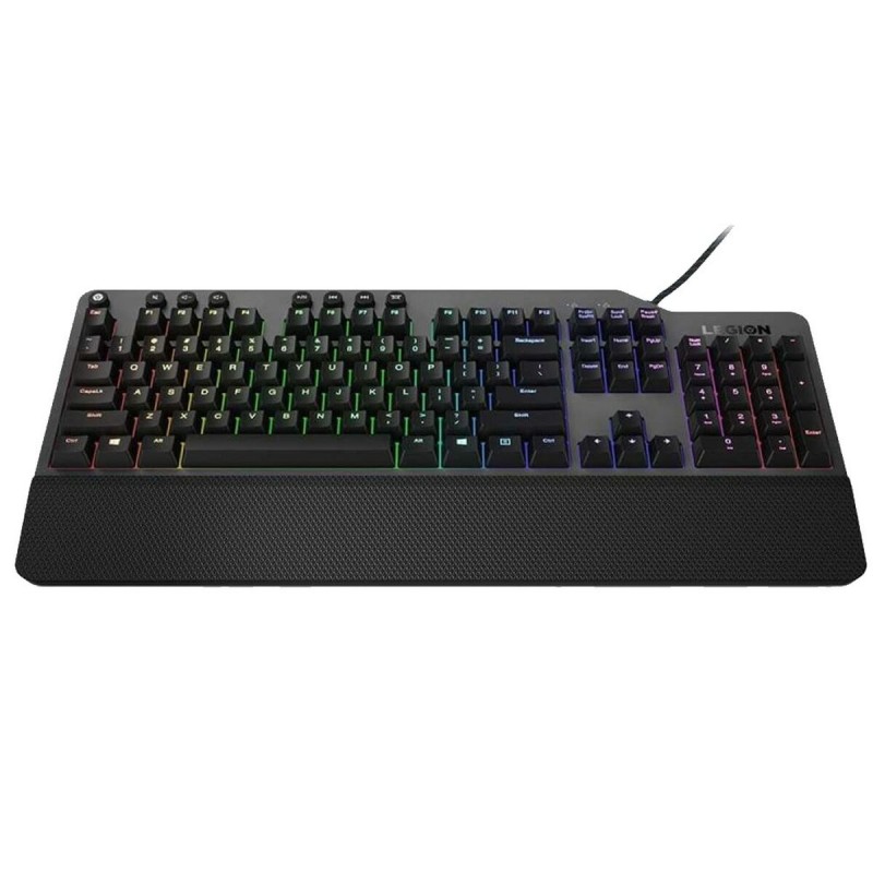 Tastiera Lenovo Legion K500 Nero Grigio Multicolore QWERTZ