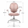Sedia da Ufficio Mark Adler MA-JUNIOR 4.5 PINK Rosa