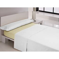 Lenzuolo con angoli aderenti Happy Home MIX COLORS Giallo Singolo 90 x 200 + 30 cm