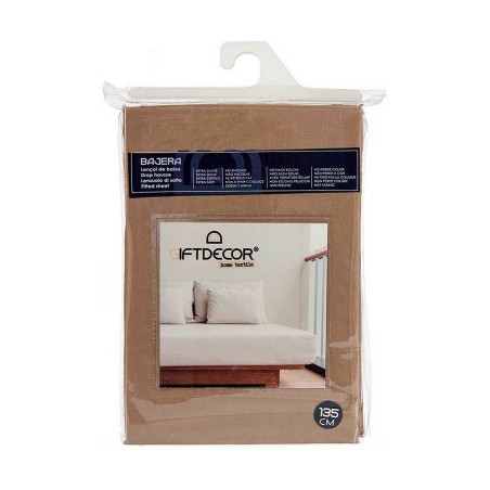 Lenzuolo con angoli Gift Decor COL  4-A-135 COL  4-A-135 Marrone 135 cm (12 Unità)