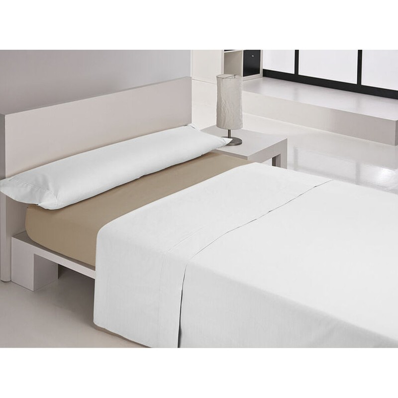 Lenzuolo con angoli aderenti Happy Home MIX COLORS Terra Singolo 105 x 200 + 30 cm