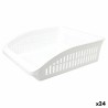 Contenitore per Sistemare Multiuso G-627 G-627 Bianco Trasparente polipropilene 26 x 8,5 x 29 cm (24 Unità)