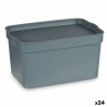 Scatola Multiuso Kipit TP592-2 TP592-2 Grigio Plastica 2,3 L (24 Unità)