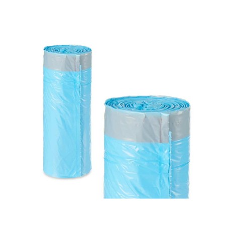 Sacchetti per la Spazzatura 190939000494 190939000494 Azzurro Polietilene 30 L 15 Unità