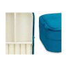Scatola-Portagioie Gift Decor SM20211241 - DARK BL SM20211241 - DARK BL Azzurro Velluto 16,2 x 6 x 11,5 cm (12 Unità)