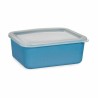 Scatola portaoggetti con coperchio 7966 7966 Blu scuro Bambù Melammina Amido di mais (6 Unità)