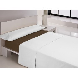 Lenzuolo con angoli aderenti Happy Home MIX COLORS Marrone Singolo 105 x 200 + 30 cm