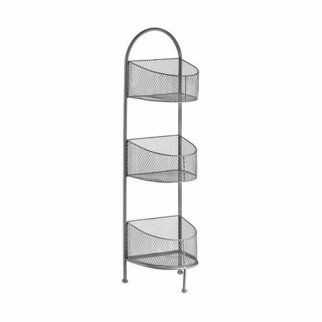 Scaffale Gift Decor B2607 B2607 Argentato Argento Metallo 21,2 x 97 x 28,5 cm (4 Unità)