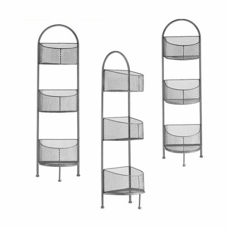 Scaffale Gift Decor B2607 B2607 Argentato Argento Metallo 21,2 x 97 x 28,5 cm (4 Unità)