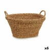 Cesto Gift Decor BDH-51M BDH-51M Marrone Alghe marine 32 L Con manici (6 Unità)