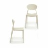 Sedia da Sala da Pranzo Gift Decor BB-04 BB-04 Bianco Plastica 41 x 81 x 49 cm (4 Unità)
