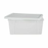 Scatola portaoggetti con coperchio Stefanplast 30853 Elegance Bianco Trasparente Plastica (6 Unità)