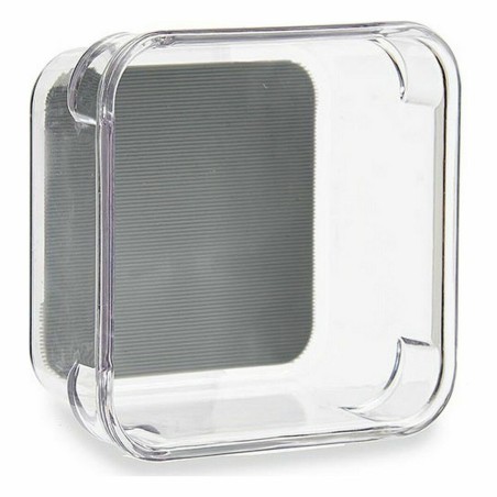 Contenitori per Cassetti Kinvara W623309 W623309 Grigio Trasparente Silicone Plastica TPR Plastica riciclata 9,3 x 4,5 x 9,3 cm 