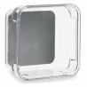 Contenitori per Cassetti Kinvara W623309 W623309 Grigio Trasparente Silicone Plastica TPR Plastica riciclata 9,3 x 4,5 x 9,3 cm 