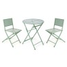 Tavolo con 2 sedie Ibergarden HS23377/78 HS23377/78 Verde 0,96 x 60 x 22,5 cm