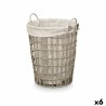 Cesto Kipit HX30550 HX30550 Grigio Poliestere Stoffa polipropilene Ferro Plastica 50 % cotone (6 Unità)