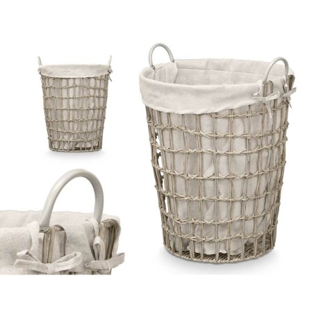 Cesto Kipit HX30550 HX30550 Grigio Poliestere Stoffa polipropilene Ferro Plastica 50 % cotone (6 Unità)