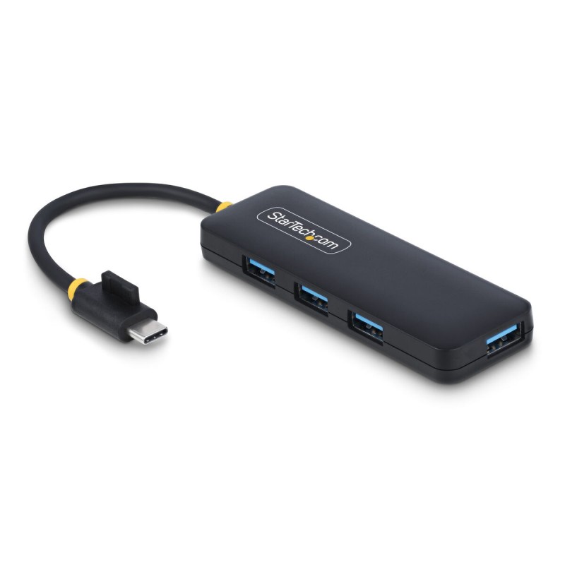 Hub USB-C 4 Porte Startech H5C4A-USB-HUB Nero Hub USB-C 4 Porte Startech H5C4A-USB-HUB Nero