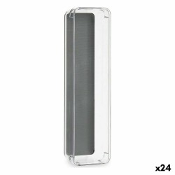 Contenitori per Cassetti Kinvara W623311 W623311 Grigio Trasparente Silicone Plastica TPR Plastica riciclata 9 x 4,5 x 32,5 cm 9