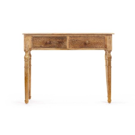 Ingresso con 2 Cassetti Gift Decor 39 39 Marrone 98 x 77 x 42 cm Fogli