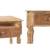 Ingresso con 2 Cassetti Gift Decor 40 40 Marrone 98 x 77 x 42 cm Curva