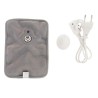 Borsa per l'Acqua Calda Elettrica Gift Decor NY-250-G NY-250-G Grigio Plastica 380 W Velluto Mani (12 Unità)