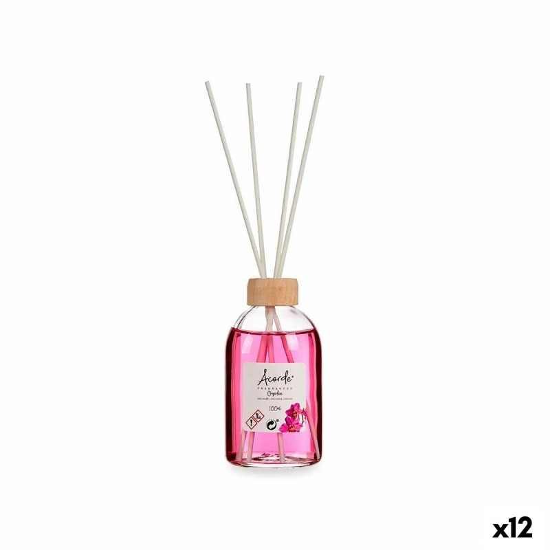 Bastoncini Profumati Acorde 83667 83667 Orchidea 100 ml (12 Unità)